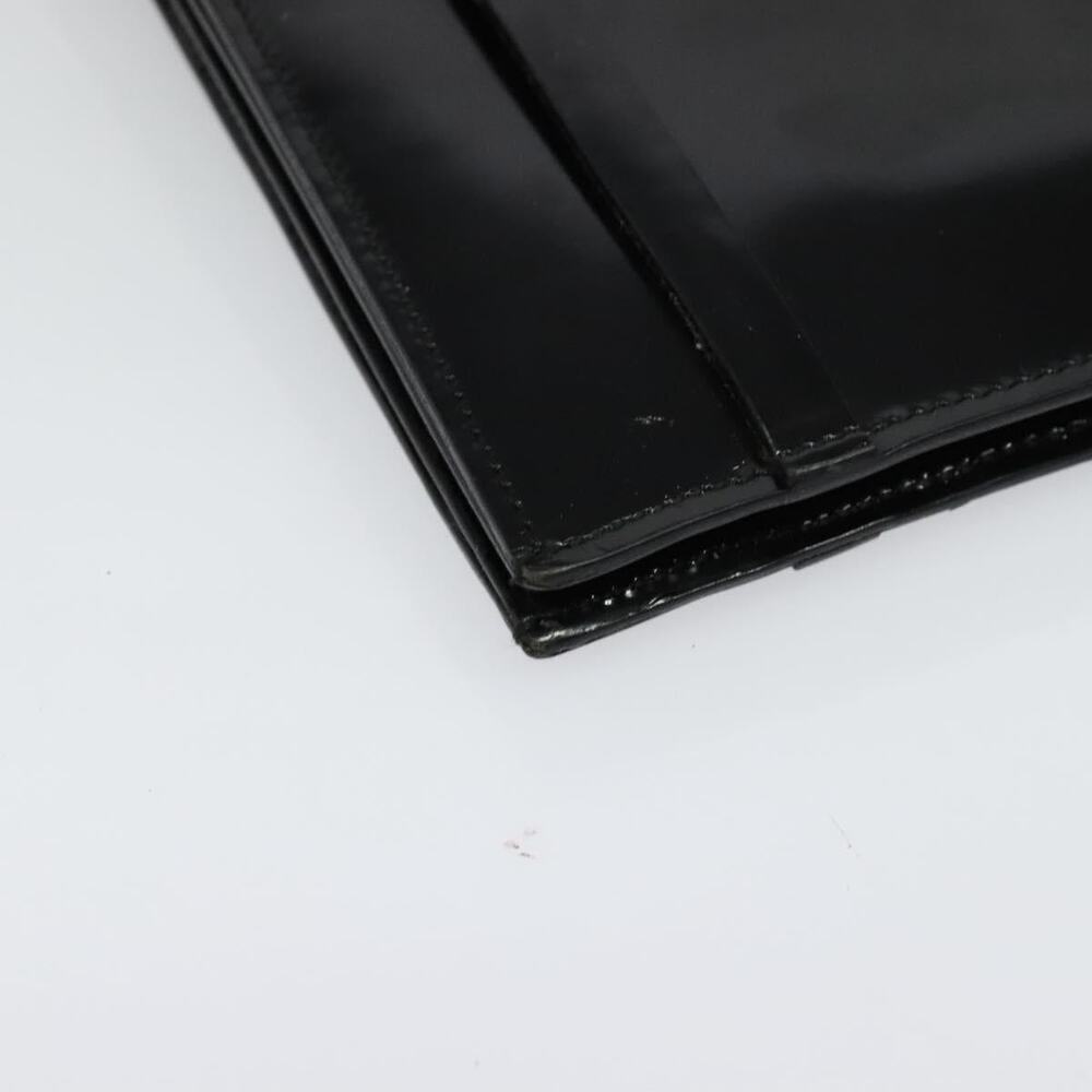 GUCCI Shoulder Bag Patent Leather Black Silver - Picture 11 of 16